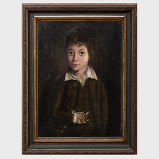 English School: Portrait of a Young Boy