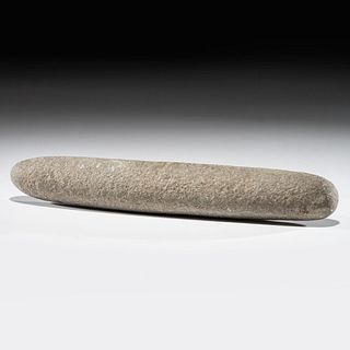 A Granite Roller Pestle, Length 12-1/2 in.