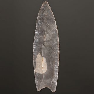 A Large Hornstone Clovis Point, 5-1/4 in.