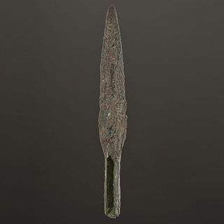 An Old Copper Culture Socketed Spear Point, 7-5/8 in.