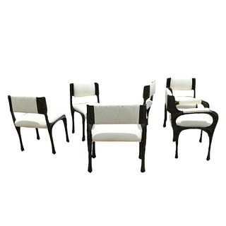 (6) Paul Evans Dining Chairs