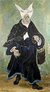 Portrait of an Italian Nun, Werner Küng 1958