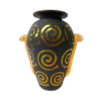 Artist Unknown Art Glass Vase