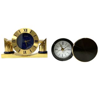 Tiffany & Co And Siza Desk Clocks