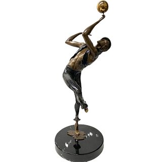 Bronze Jester Figurine