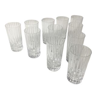 (12) Baccarat Crystal Harmonie Collection Glasses