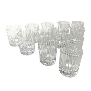 (11) Baccarat Crystal Harmonie Collection Glasses