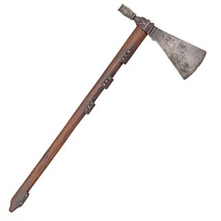 Western Plains Pipe Tomahawk, with Rocker Engraved Blade