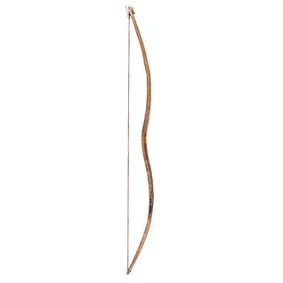 Apache Sinew-Backed Recurve Bow, From the Collection of Robert Jerich, Illinois
