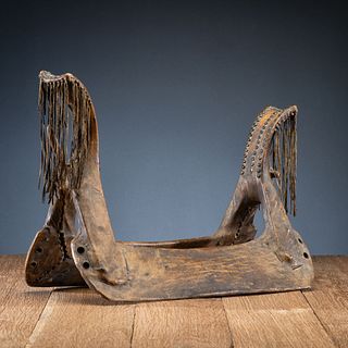 Southern Plains Tacked Saddle, From an Estate in Sinking Springs, Ohio