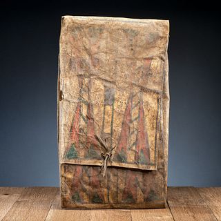 Sioux Buffalo Hide Parfleche Envelope, From the Stanley B. Slocum Collection, Minnesota