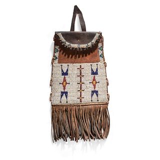 Arapaho Beaded Dispatch Case, From the Collection of Nick and Donna Norman, Colorado