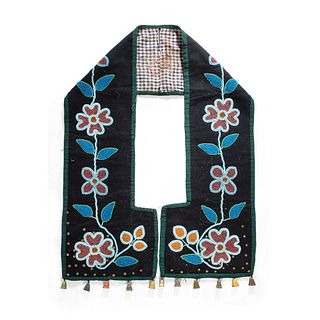 Plateau Beaded Panel for Saddle Blanket, From the Stanley B. Slocum Collection, Minnesota