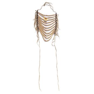 Apsaalooke [Crow] Bone Loop Necklace, From the Stanley B. Slocum Collection, Minnesota
