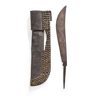 Plains Tacked Knife Sheath, From an Estate in Sinking Springs, Ohio