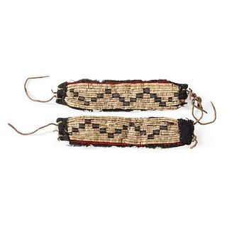 Early Zuni Bird Quill and Horsehair Anklets, From the Collection of Nick and Donna Norman, Colorado