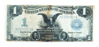 US 1899 Silver Certificate One Dollar Bill