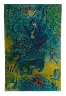 Marc Chagall, The Magic Flute, Large 1967 Signed