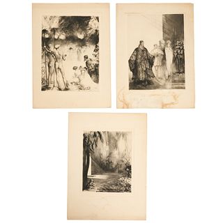 Paul Herrmann, Salome, (3) etchings