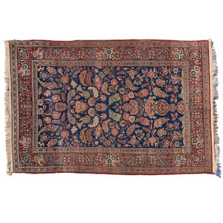 Blue Sarouk carpet