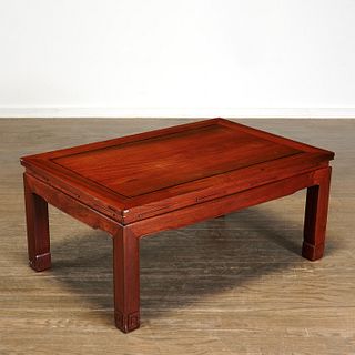 Nice Chinese carved hardwood low table