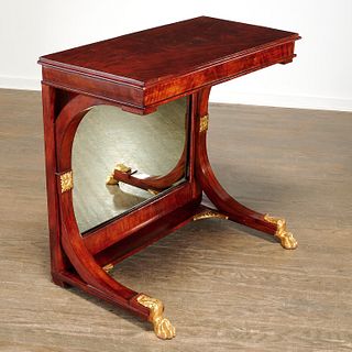 Russian Empire parcel gilt mahogany console table