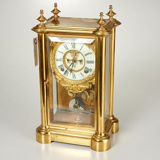 Ansonia crystal regulator clock