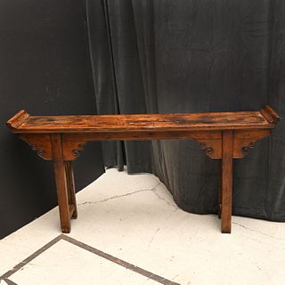 Nice Chinese carved wood ceremonial table