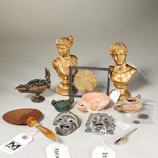 Group ancient Greek & Roman replicas, ex-museum