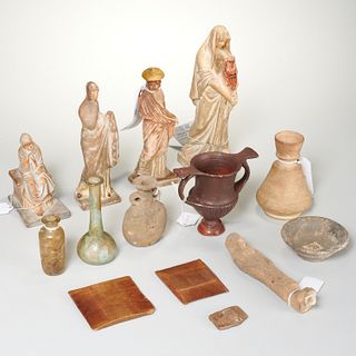 Collection ancient and ancient style artifacts