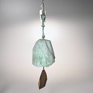 Paolo Soleri cast bronze wind bell