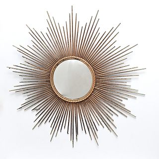 Large Designer sunburst mirror