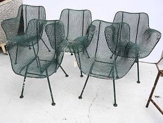 Set (5) Russell Woodard "Sculptura" chairs