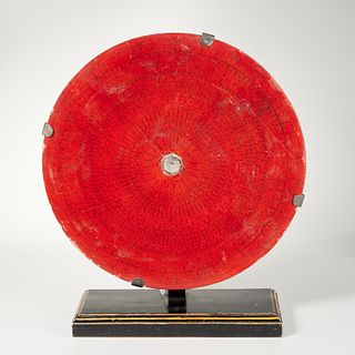 Chinese lacquer Luopan / Feng Shui compass