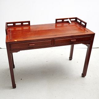 Chinese hardwood writing desk