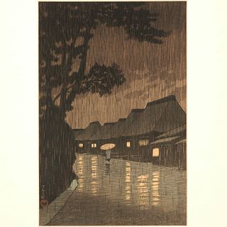 Hasui Kawase, woodblock print