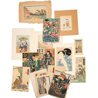 Japanese woodblock print collection
