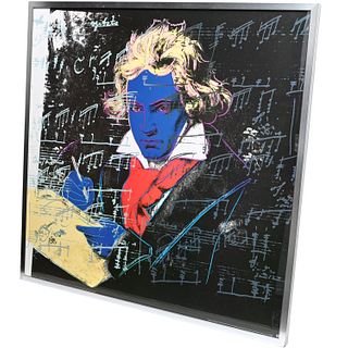 Andy Warhol, Beethoven print
