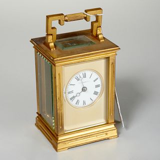 T. Kirkpatrick brass carriage clock