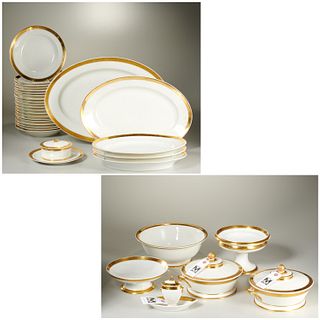 Old Paris porcelain dinnerware service