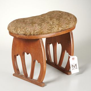 Japanese Arts & Crafts footstool