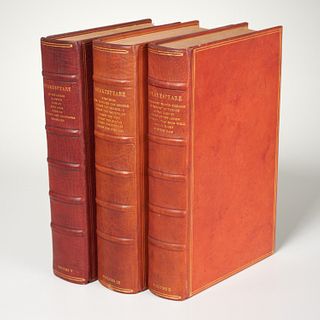 (3) Vols, Nonesuch Press Shakespeare, 1930-1932