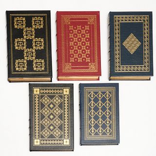 Easton Press (5) signed vols, government officials