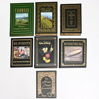 Easton Press (7) vols, illustrated reference