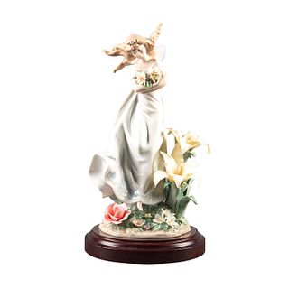 Lladro Large Figurine, Mystical Garden L.E.P. 01006686