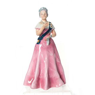 Queen Elizabeth The Queen Mother Hn2882 - Royal Doulton Figurine
