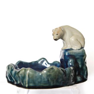 Doulton Lambeth Art Nouveau Bibelot, Polar Bear