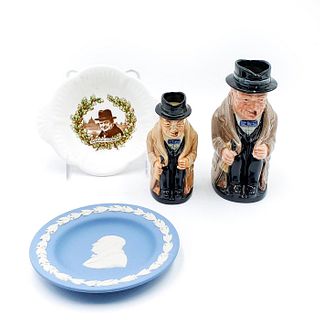 4 Winston Churchill Ceramic Collectables