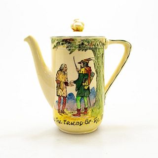 Royal Doulton Teapot, Under Greenwood Tree, Robin Hood
