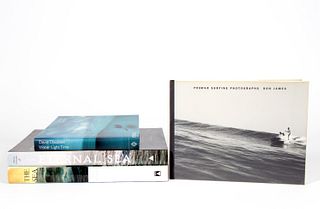 4 HARDCOVER ART BOOKS ON THE SEA & SEA LIFE